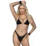 Комбинезон Leg Avenue Long Sleeved Bodystocking, черный - Фото №3