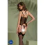 Комплект Passion Free Your Senses Eco Drosera Corset, черный: корсет + трусики-стринги - Фото №7