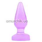 Анальная пробка Hi-Rubber Anal Stuffer Plug, фиолетовая - Фото №1