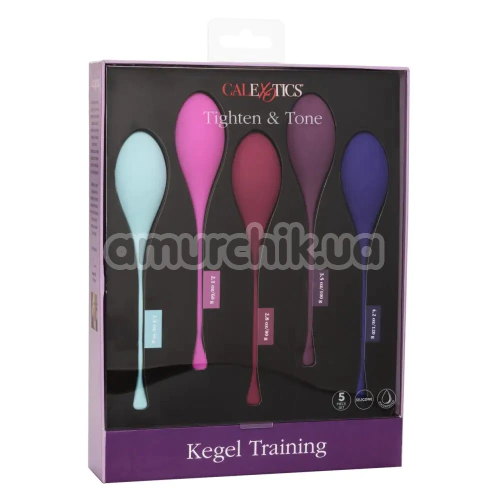 Набор вагинальных шариков Kegel Training Tighten And Tone, радужный