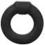 Ерекційне кільце для члена Alpha Liquid Silicone Optimum Ring, чорне - Фото №1