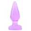 Анальная пробка Hi-Rubber Anal Stuffer Plug, фиолетовая - Фото №1