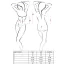 Комплект Passion Free Your Senses Janet Corset, белый: корсет + трусики-стринги - Фото №3