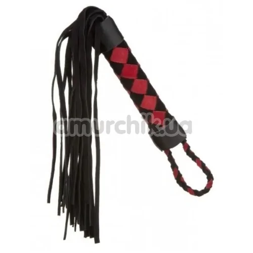 Флоггер Loveshop Flogger S&M Whip 61415, черно-красный - Фото №1