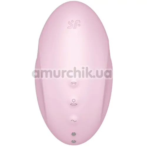 Симулятор орального сексу для жінок з вібрацією Satisfyer Vulva Lover 3, рожевий