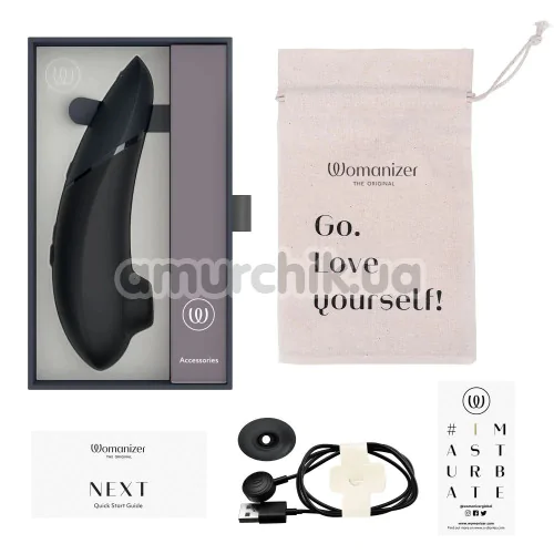 Симулятор орального сексу для жінок Womanizer The Original Next, чорний