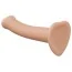 Фалоімітатор Strap-On-Me Dual Density Silicone Bendable Dildo S, тілесний - Фото №3