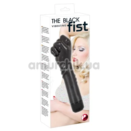 Вибратор The Black Vibrating Fist, черный