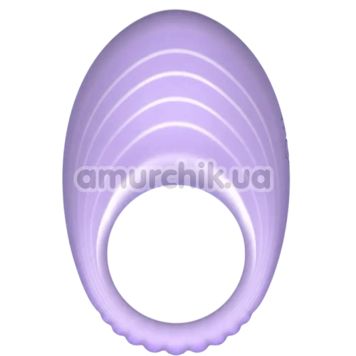 Виброкольцо для члена Univibe Marshmallow Fluffy Touch Halo, фиолетовое - Фото №1