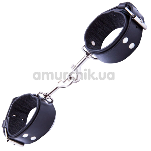 Фиксаторы для рук Whips Collection Carabiner Cuffs, черные