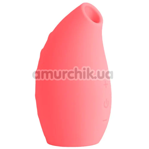 Симулятор орального секса для женщин S Pleasures Velvet Tsunami, розовый - Фото №1