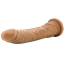 Фалоімітатор Dr. Skin Silicone Dr. Noah 8, світло-коричневий - Фото №4