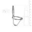 Уретральна вставка з набором ерекційних кілець Unbendable Sperm Stopper Hollow Ring SIN008, срібна - Фото №4