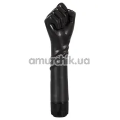 Вібратор The Black Vibrating Fist, чорний - Фото №1