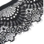 Комплект Star Night Lace Garter Belt Mesh, чорний: пояс для панчіх + трусики-стрінги - Фото №9