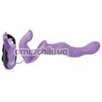 Безременевий страпон з вібрацією Vibrating Penetrix Dildo, фіолетовий - Фото №1