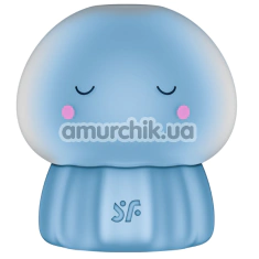 Симулятор орального сексу для жінок з вібрацією Satisfyer Jelly-cious, блакитний - Фото №1