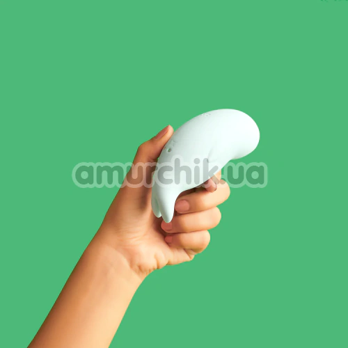 Симулятор орального секса для женщин с вибрацией Satisfyer Seal You Soon, голубой