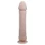 Вибратор The Big Penis Strong Stimulation, телесный - Фото №3
