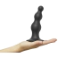 Фалоімітатор Strap-On-Me Dildo Plug Beads M, чорний - Фото №2