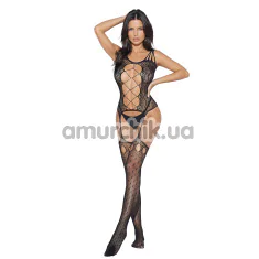 Комбинезон Bodystocking 2075, черный - Фото №1