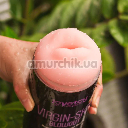 Мастурбатор Lovetoy Virgin-Skin Blowout Heavenly Vagina and Mouth, телесный