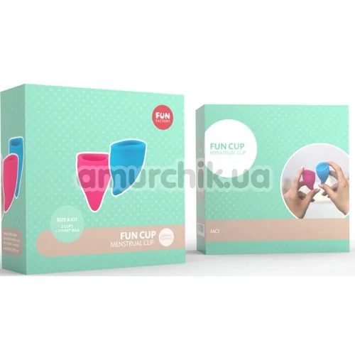 Набор менструальных чаш Fun Factory Fun Cup Explore Kit, 2 шт