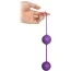 Вагинальные шарики Frisky Super Sized Silicone Benwa Kegel Balls, фиолетовые - Фото №3
