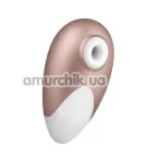 Симулятор орального секса для женщин Satisfyer Deluxe, золотой - Фото №1