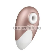 Симулятор орального сексу для жінок Satisfyer Deluxe, золотий - Фото №1