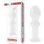 Анальная пробка Love Toy Glass Romance Dildo GS14, прозрачная - Фото №6