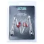 Зажимы для сосков Boss Series Fetish Exclusive Nipple Clamps No.4, серебряные - Фото №3