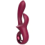 Вибратор Glam Duo Vibrator, бордовый - Фото №2