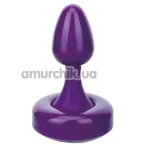 Анальна пробка з вібрацією Butt Plug Flexi Head 3.5, фіолетова - Фото №1