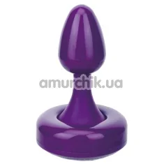 Анальная пробка с вибрацией Butt Plug Flexi Head 3.5, фиолетовая - Фото №1