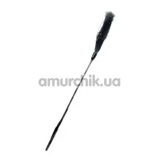 Плеть Rubber Tickler, черная - Фото №1