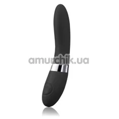 Вібратор Lelo Elise Black (Лело Еліс Блек), чорний - Фото №1