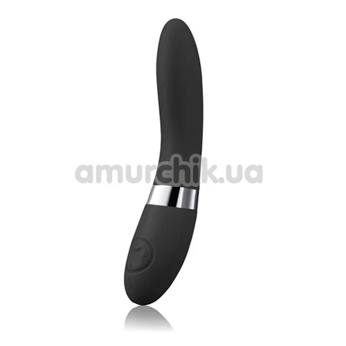 Вібратор Lelo Elise Black (Лело Еліс Блек), чорний - Фото №1
