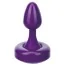 Анальная пробка с вибрацией Butt Plug Flexi Head 3.5, фиолетовая - Фото №1