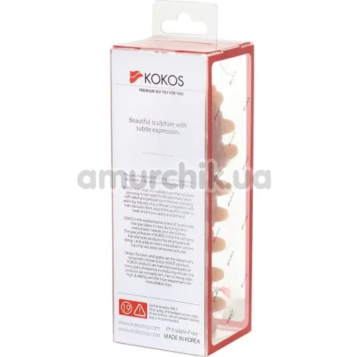 Насадка на пенис Kokos Extreme Sleeve ES.04 М 010, телесная