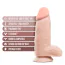 Фаллоимитатор Au Naturel 2.75 Pounder, телесный - Фото №4