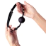 Кляп Secret Play Secret Pleasure Gag & Play Silicone Ball Gag, чорний - Фото №3
