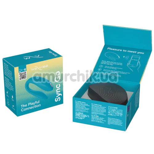 Вібратор We-Vibe Sync Go (ві вайб сінк гоу бірюзовий)