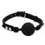 Кляп DS Fetish Silicone Padded Ball Gag M, чорний - Фото №2