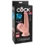Фалоімітатор King Cock Plus 6 Triple Density Cock With Swinging Balls, тілесний - Фото №7