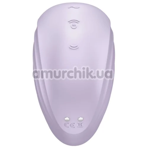 Симулятор орального секса для женщин с вибрацией Satisfyer Pearl Diver, фиолетовый