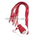 Батіг S & M Tantra Flogger, червоний - Фото №1