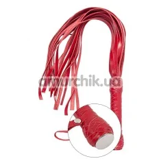 Батіг S & M Tantra Flogger, червоний - Фото №1
