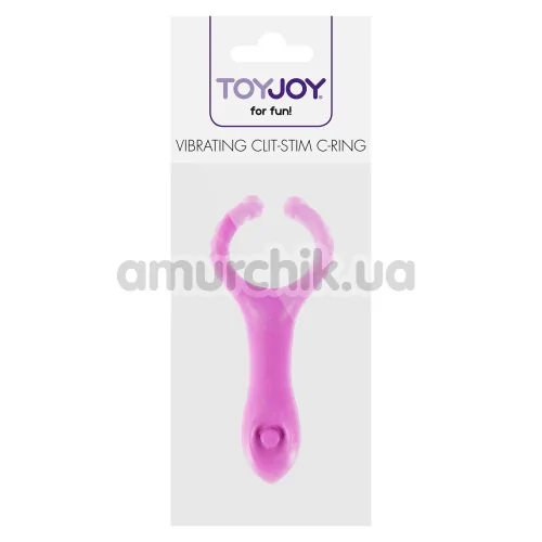 Виброкольцо Vibrating Clit-Stim C-Ring, розовое