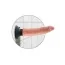 Вібратор King Cock Vibrating Cock 21.6 см, тілесний - Фото №8